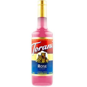 Torani Sirô Hoa hồng Rose – chai 750ml